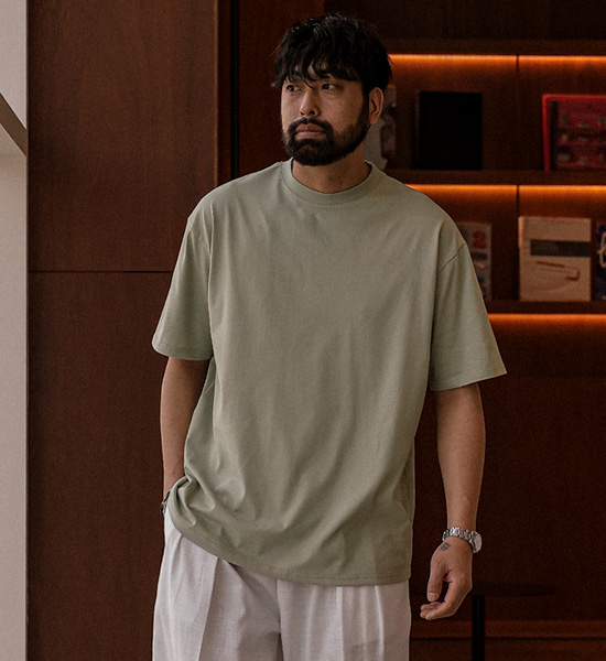 (L-5XL)<BR>디오마 데오드란트테잎 Cooling Short Sleeve Tee T024