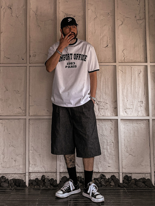 (L-5XL)<br>하디토비 Short T shirts T021
