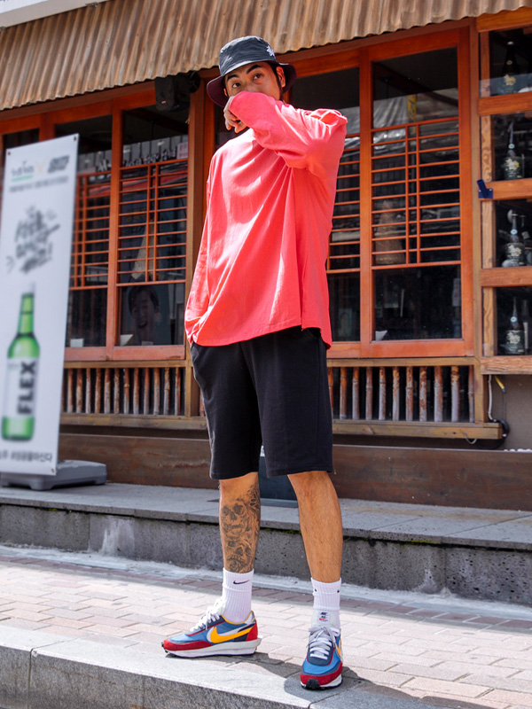 (L-5XL)<BR>그의 삶 Shorts
