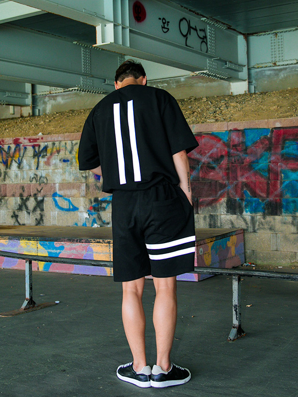 (L-5XL)<br>월버그 스카치 Short T shirts