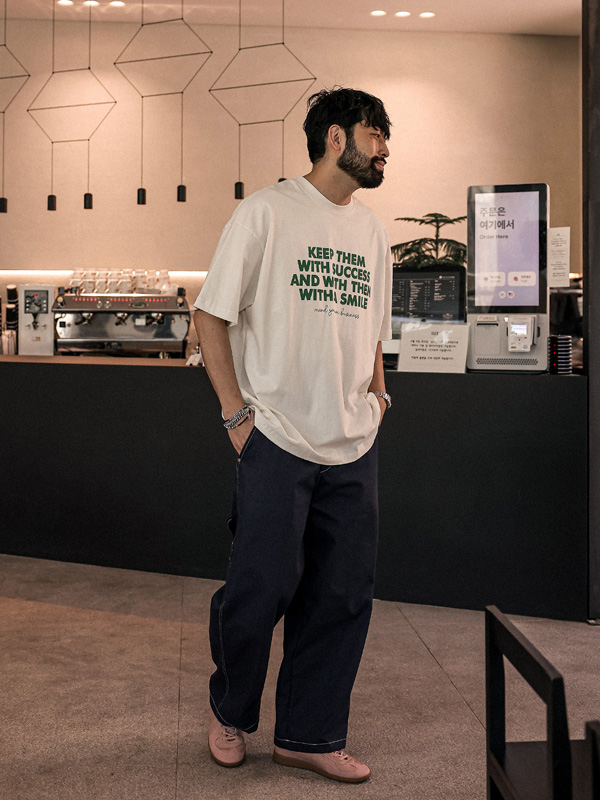 (XL-4XL)<br>크로퍼즈 Short T shirts