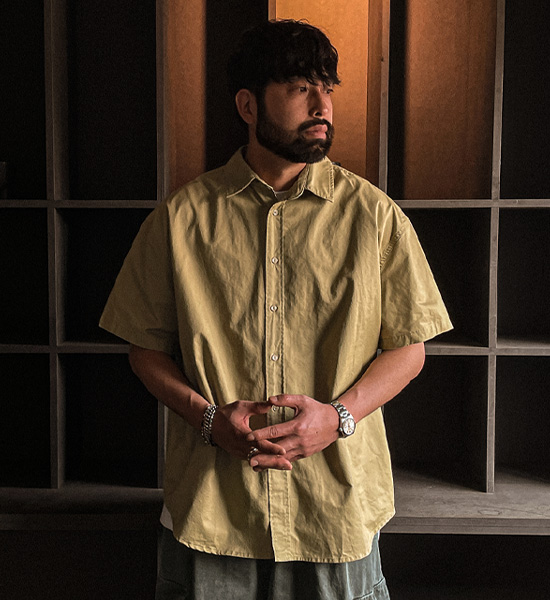 (M-6XL)<BR>니아몬 short-sleeved shirt N1599