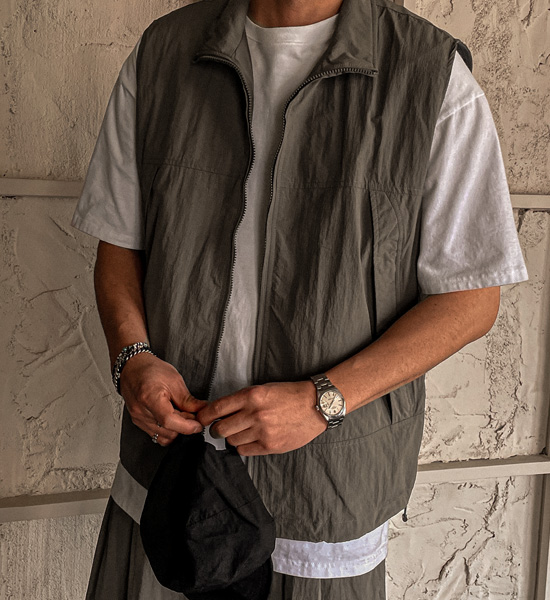 (XL-6XL)<BR>코르아토 zip-up vest SET1618+바카오두 Banding Shorts SET1618