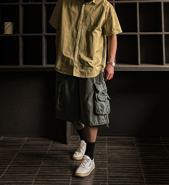 (XL-6XL)<BR>라고닌 pigment Bermuda Shorts