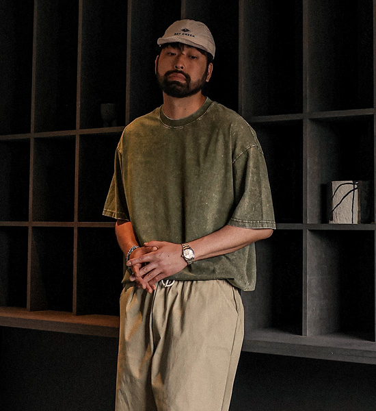 (M-6XL)<br>조나코 pigment Short T shirts