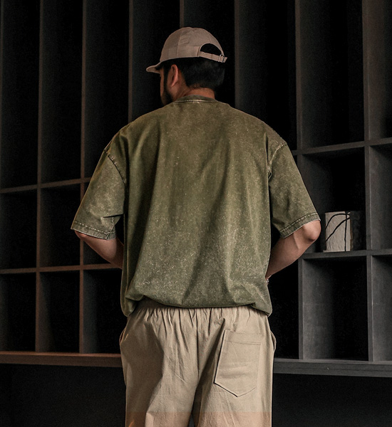 (M-6XL)<br>조나코 pigment Short T shirts