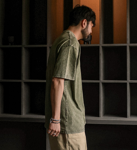 (M-6XL)<br>조나코 pigment Short T shirts