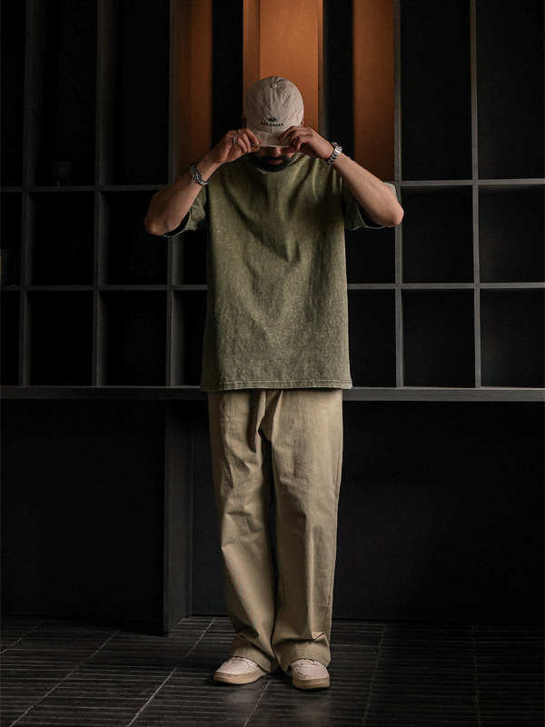 (M-6XL)<br>조나코 pigment Short T shirts