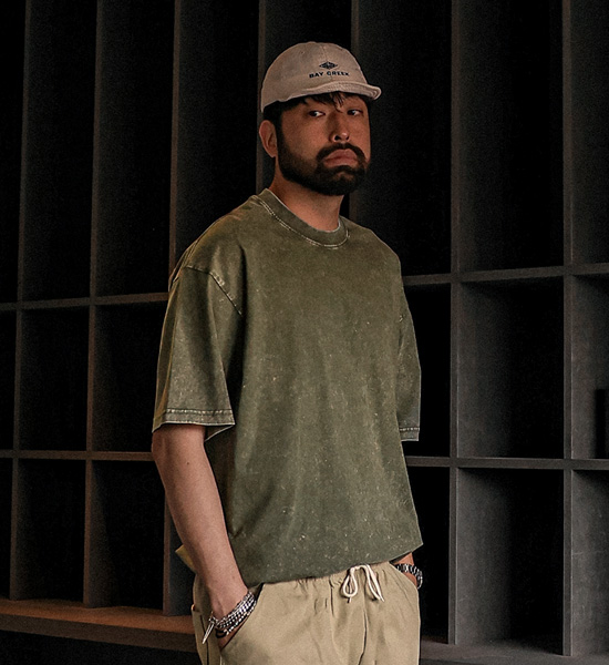 (M-6XL)<br>조나코 pigment Short T shirts