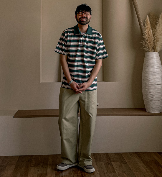 (L-5XL)<BR>노바니차 Semi-wide fit banding pants