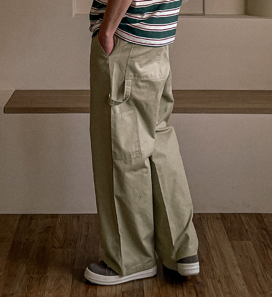 (L-5XL)<BR>노바니차 Semi-wide fit banding pants