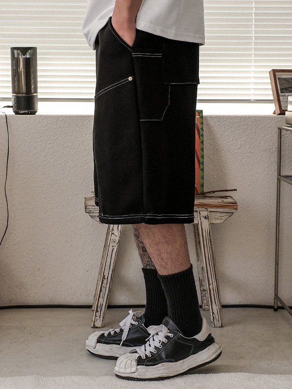 (XL-6XL)<BR>루코부 Bermuda Banding Shorts