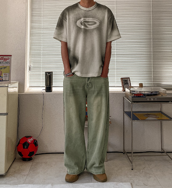 (30-46)<br>카파냐 wide fit denim pants