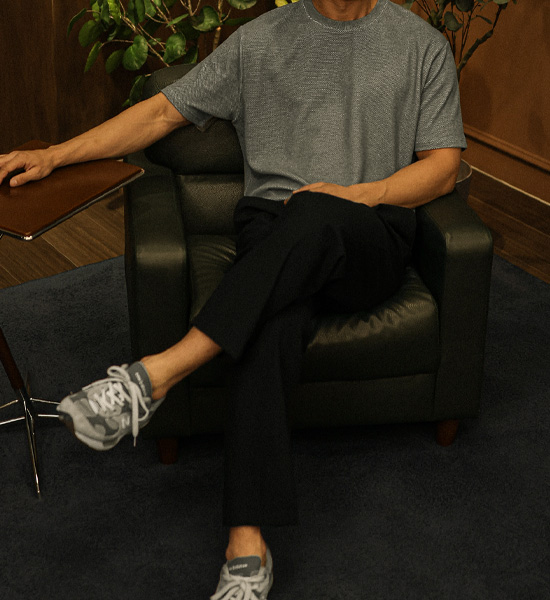 (28-40)<br>쿠루프 standard fit Back banding Slacks 714