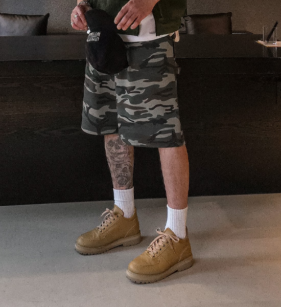 (XL-6XL)<BR>티오소 Bermuda Banding Shorts