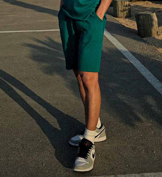 (L-5XL)<BR>올디핏 Banding Shorts