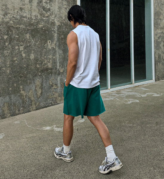 (L-5XL)<BR>올디핏 Banding Shorts