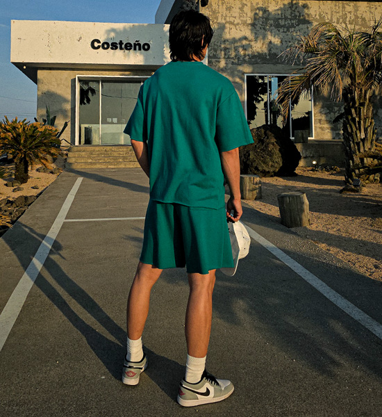 (L-5XL)<BR>올디핏 Banding Shorts