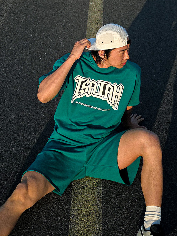 (L-5XL)<BR>포토코미 Short T shirts