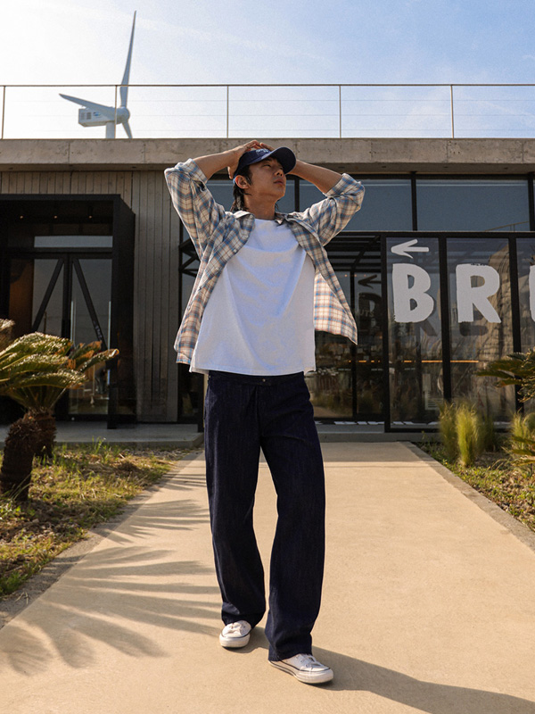 (L-5XL)<br>라드머노 checkered shirt N014