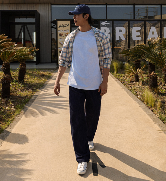 (L-5XL)<br>라드머노 checkered shirt N014