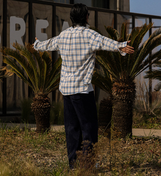 (L-5XL)<br>라드머노 checkered shirt N014