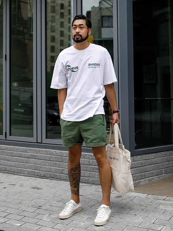 (M-5XL)<BR>인랑 Shorts