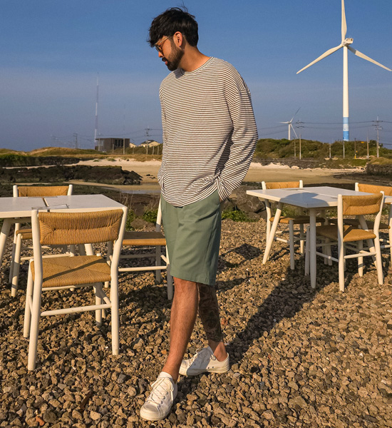 (S-5XL)<BR>할프빌 Back banding Shorts S95