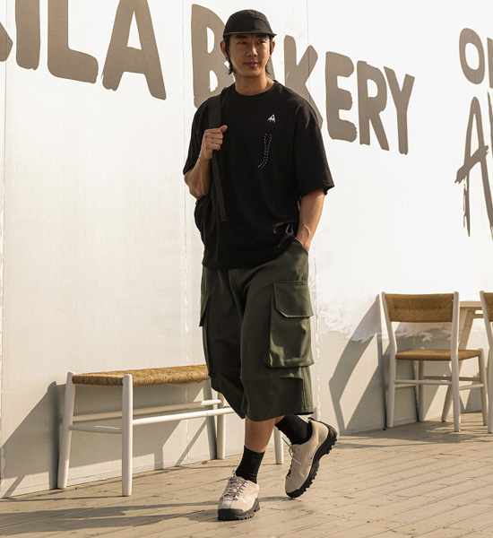 (XL-6XL)<BR>미슈콜 Bermuda cargo banding shorts