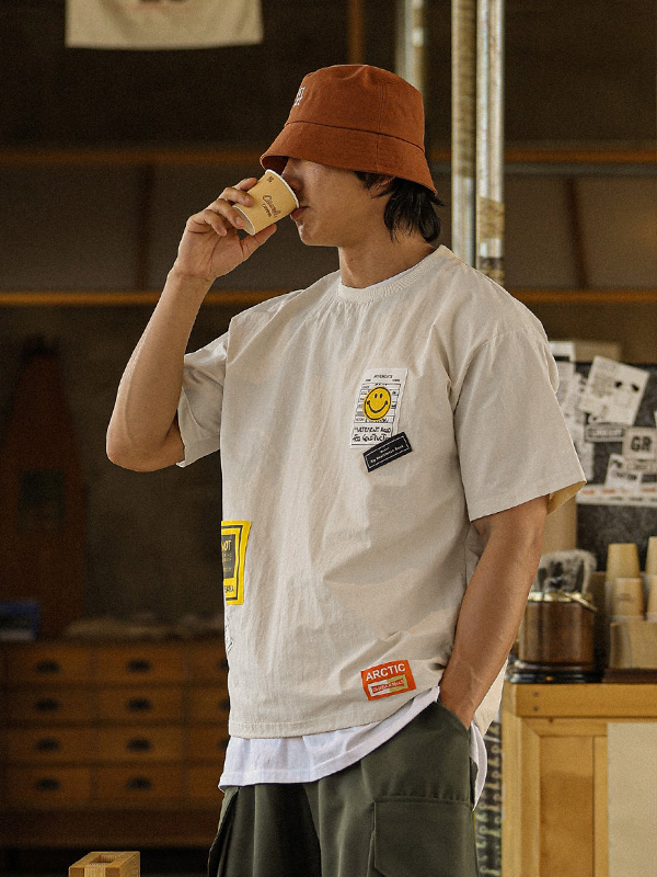 (XL-6XL)<BR>쇼프론 Short T shirts
