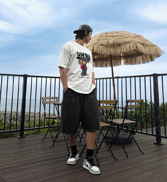 (L-5XL)<br>셀피베어 Short T shirts