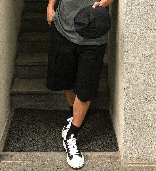 (L-5XL)<BR>야슈타 7부 cargo banding shorts