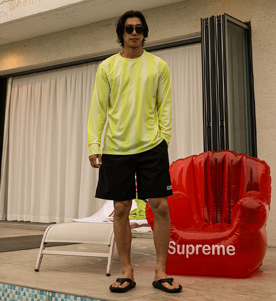 (XL-6XL)<br>그라바트 stripe rashguard T032