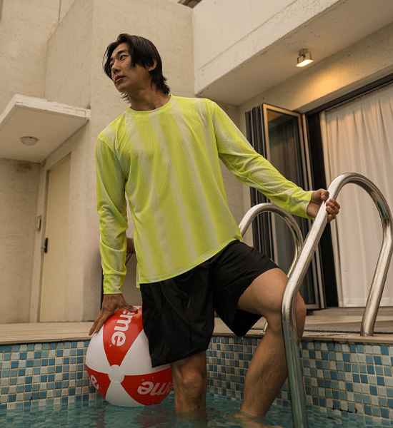 (XL-6XL)<br>그라바트 stripe rashguard T032