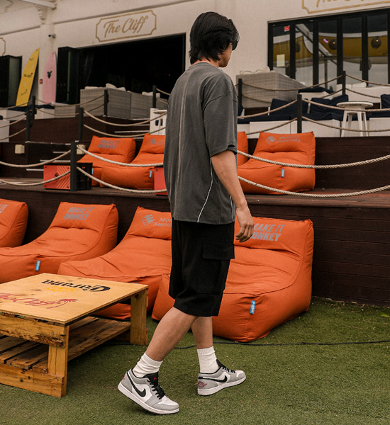 (XL-6XL)<br>아라로스 pigment short-sleeved rugby shirt T039