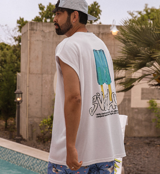 (XL-6XL)<BR>차리츠 Sleeveless shirts T342