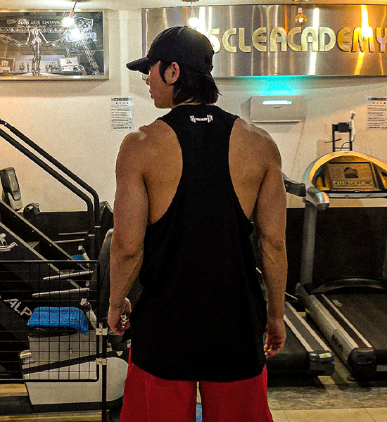 (L-5XL)<br>타우포 Modal 헬스나시 T036<br><font color="#072c81"><B>[ W.DNA ]</B></font>