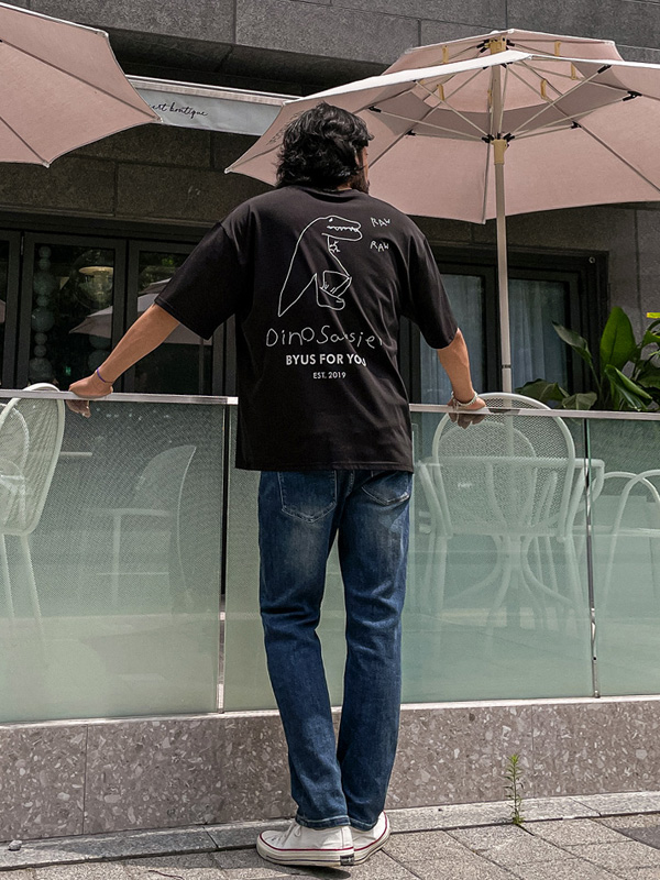 (XL-6XL)<BR>공룡 Short T shirts