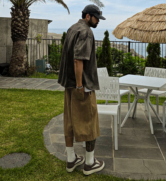 (XL-6XL)<br>오카트나 Bermuda Banding Shorts