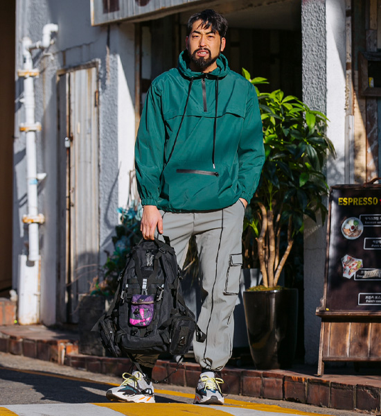 (L-5XL)<br>그린마일 스토퍼 anorak