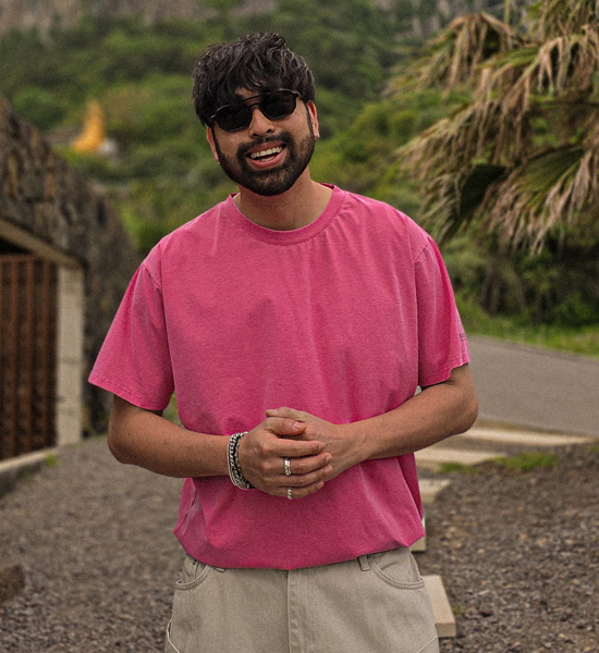 (XL-6XL)<br>포모나 pigment Short T shirts T027<br><font color="#072c81"><B>【 W.DNA 】</B></font>