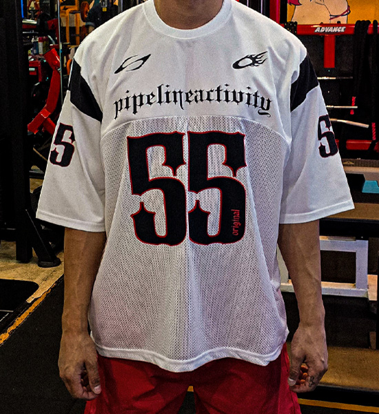 (XL-6XL)<BR>맥그로리 Mesh short-sleeved jersey