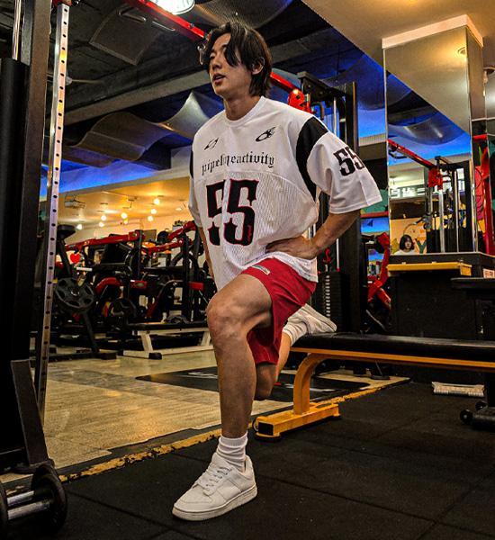 (XL-6XL)<BR>맥그로리 Mesh short-sleeved jersey