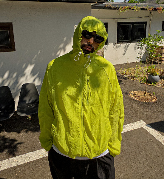 (XL-4XL)<br>발치크 집업바람막이 F17