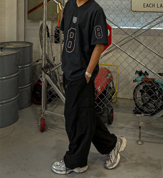 (XL-6XL)<br>카브로보 V-neck Short T shirts 928