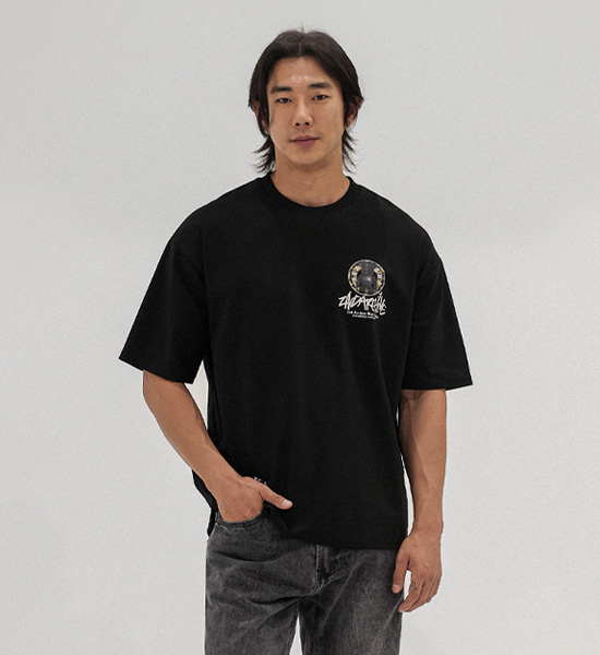 (L-5XL)<BR>루드차 Short T shirts