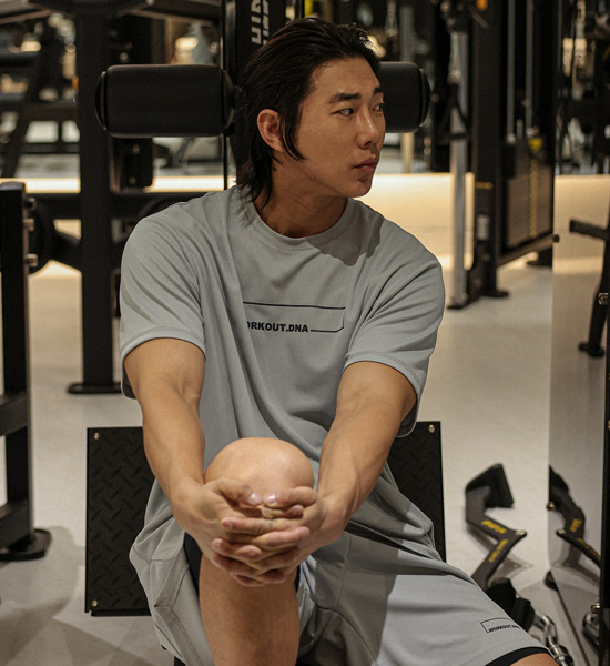 (M-6XL)<BR>샤르노이 Cooling Short Sleeve Tee<br><font color="#072c81"><B>[ W.DNA ]</B></font>