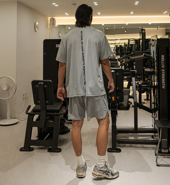 (M-6XL)<BR>샤르노이 Cooling Short Sleeve Tee+이프란 Cooling 레깅스밴딩반바지<br><font color="#072c81"><B>[ W.DNA ]</B></font>