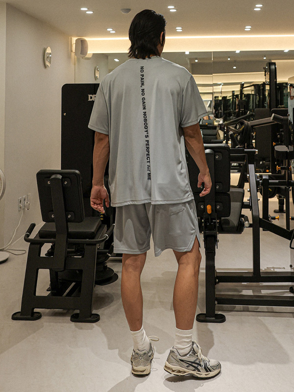 (M-6XL)<BR>샤르노이 Cooling Short Sleeve Tee+이프란 Cooling 레깅스밴딩반바지<br><font color="#072c81"><B>[ W.DNA ]</B></font>