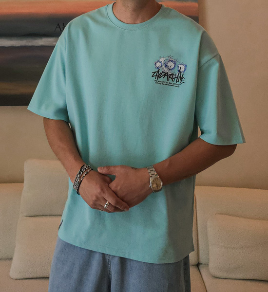 (L-5XL)<BR>아이스베어 Short T shirts